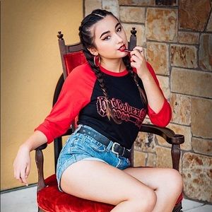 BAD BABES CLUB baseball tee!